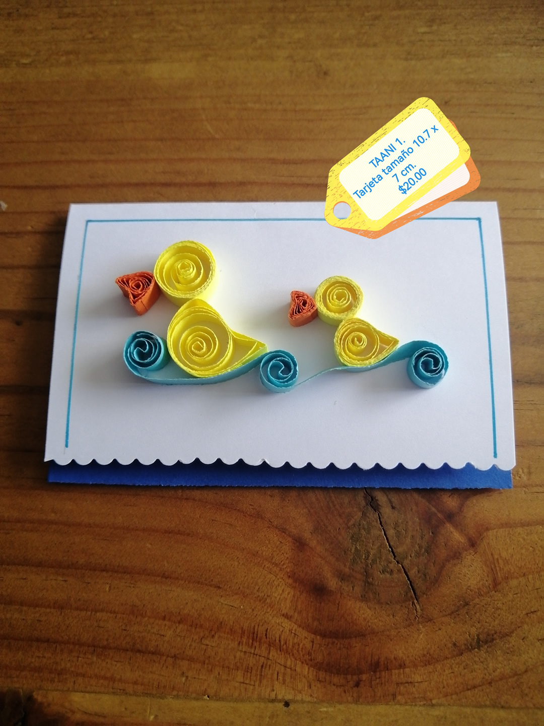 Tarjeta de animalito